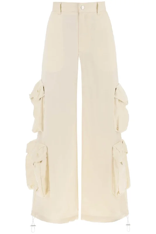 Amiri wide leg cargo pants PF23WPF028 ALABASTER